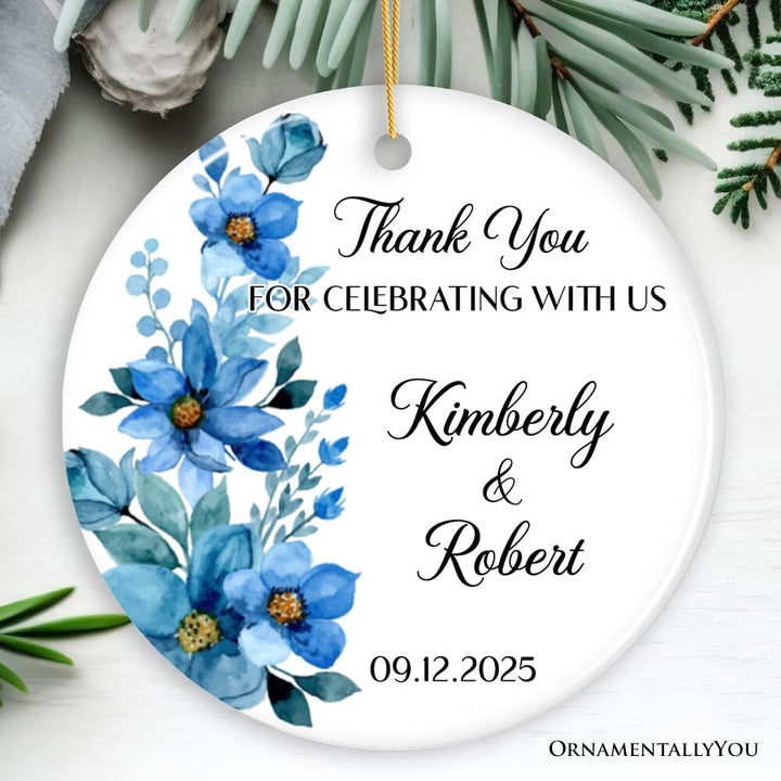 Customized Unique Wedding Favors Ceramic Ornament, Party Favour Ideas, Bridal Shower Gifts and Souvenir Ceramic Ornament OrnamentallyYou