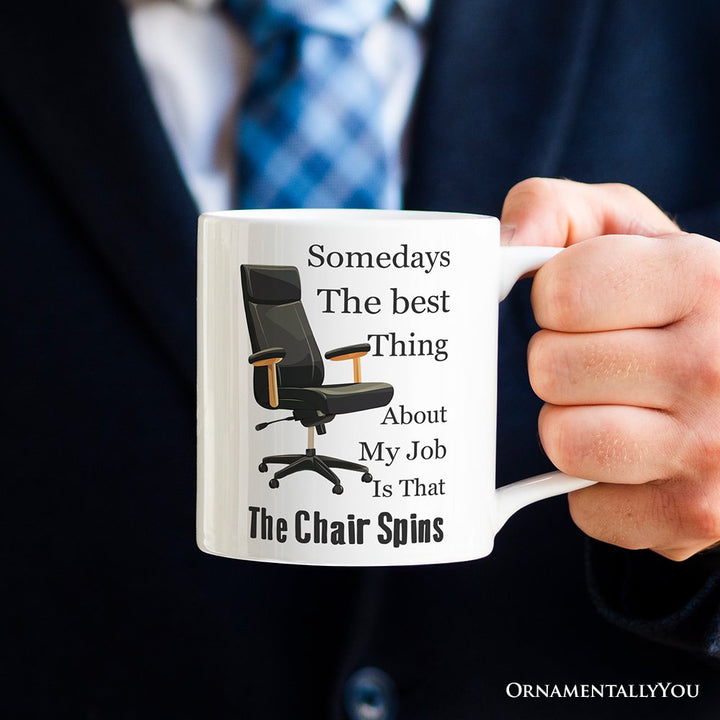 Sarcastic Coworker Personalized Mug, Funny Gift With Custom Name Personalized Ceramic Mug OrnamentallyYou