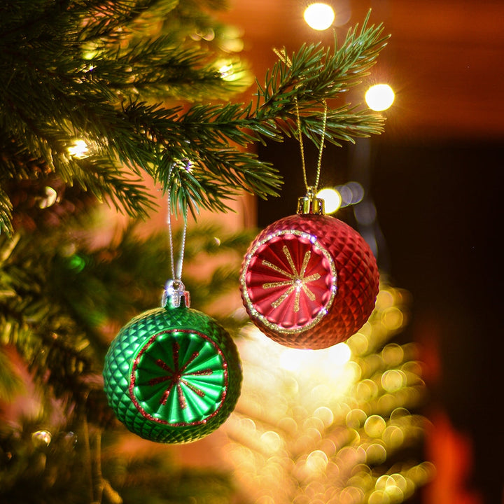 Christmas Sensation Mega Holiday Ornament Set, 108 Unique Baubles, Trees, Candycanes, and Snowflakes Ornament Bundle OrnamentallyYou
