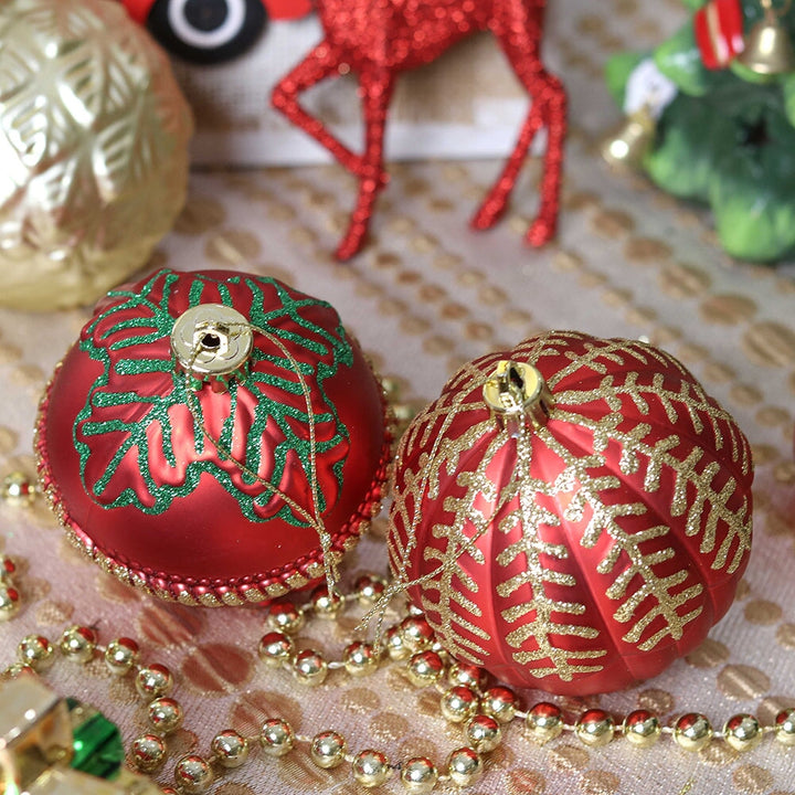 Rustic Christmas Adventure Ornament Bauble 60 Piece Set, Camping Truck, Acorns, Woods Theme Ornament Bundle OrnamentallyYou