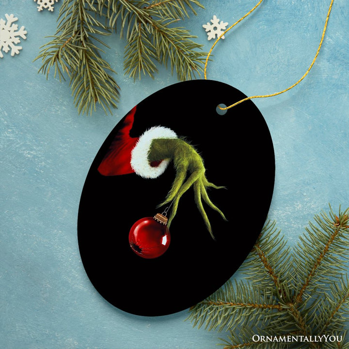Stole Christmas Ornament Ceramic Ornament OrnamentallyYou