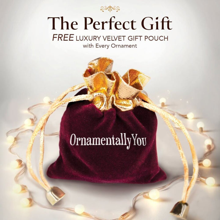 All I Want for Christmas is You Elegant Artistic Musical Christmas Ornament, Classic Tree Decoration Ceramic Ornament OrnamentallyYou