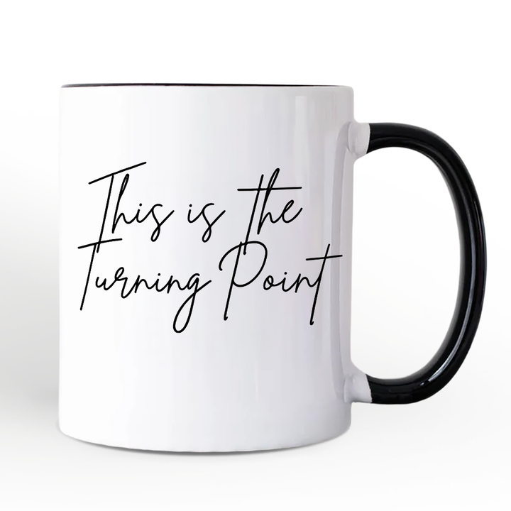 This Is the Turning Point Personalized Mug, Motivational Patriotic Quote Gift with Custom Name
