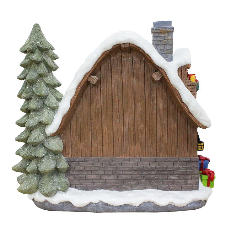 (Pre-Order) Santa's Workshop Delight Figurine, 10" Christmas Station with Elves Resin Statues OrnamentallyYou