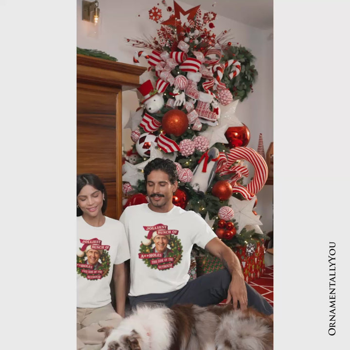 Jolliest Bunch of Assholes T-Shirt, Griswold’s Family Christmas Vacation Tee