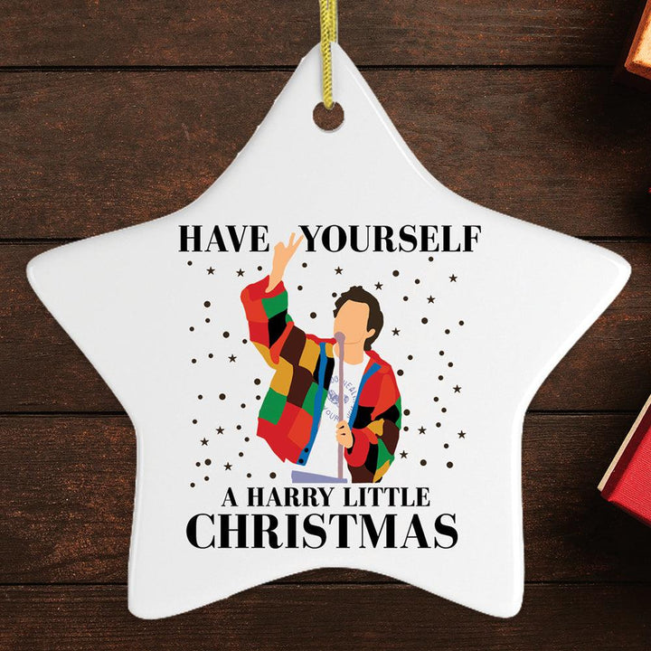 Have Yourself a Harry Little Christmas Ornament Ceramic Ornament OrnamentallyYou