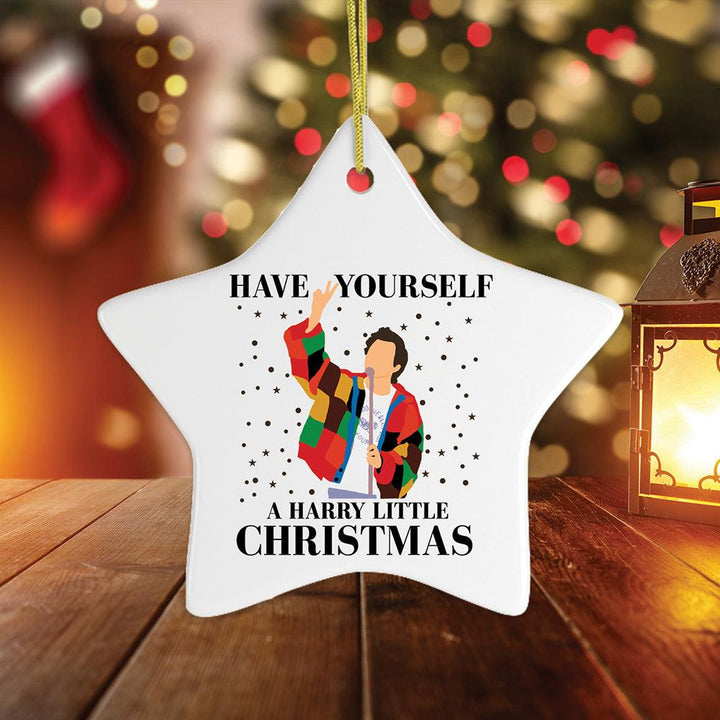 Have Yourself a Harry Little Christmas Ornament Ceramic Ornament OrnamentallyYou