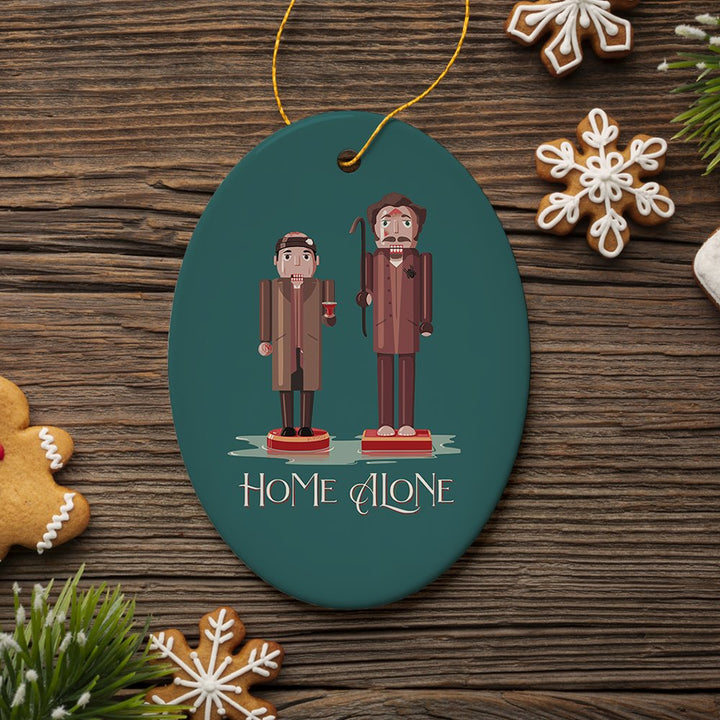 Home Alone Thieves Nutcracker Ornament Ceramic Ornament OrnamentallyYou