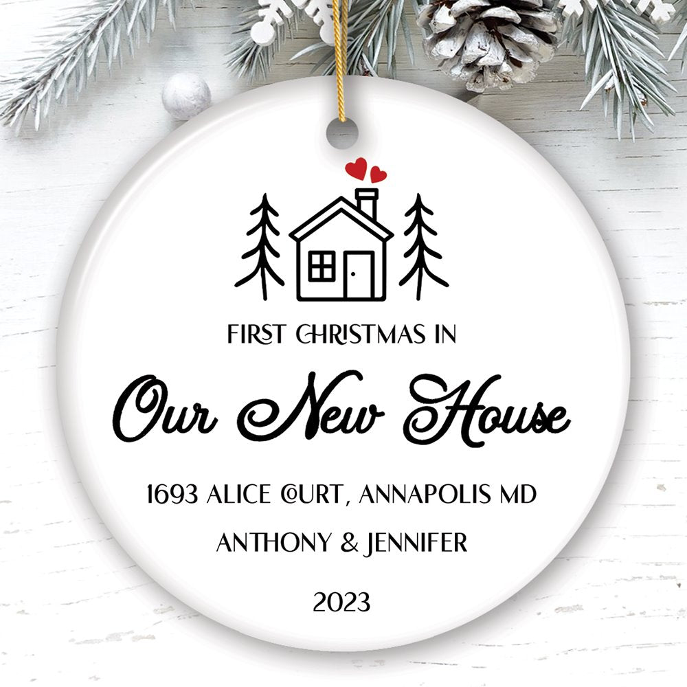 New home deals christmas ornament 2020