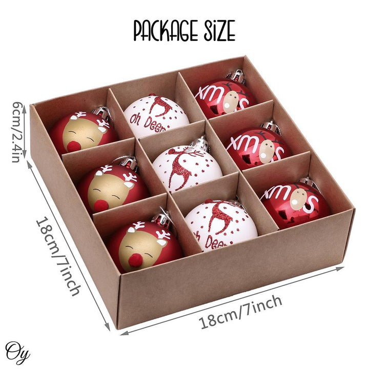 Oh Deer! Reindeer Theme Christmas Ornament Bauble Bundle Ornament Bundle Guangdong Eagle Gifts Co., Ltd.