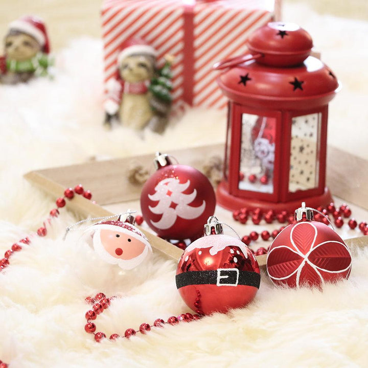 Santa Claus Inspired 9 Piece Round Ornament Christmas Bundle Ornament Bundle Guangdong Eagle Gifts Co., Ltd.