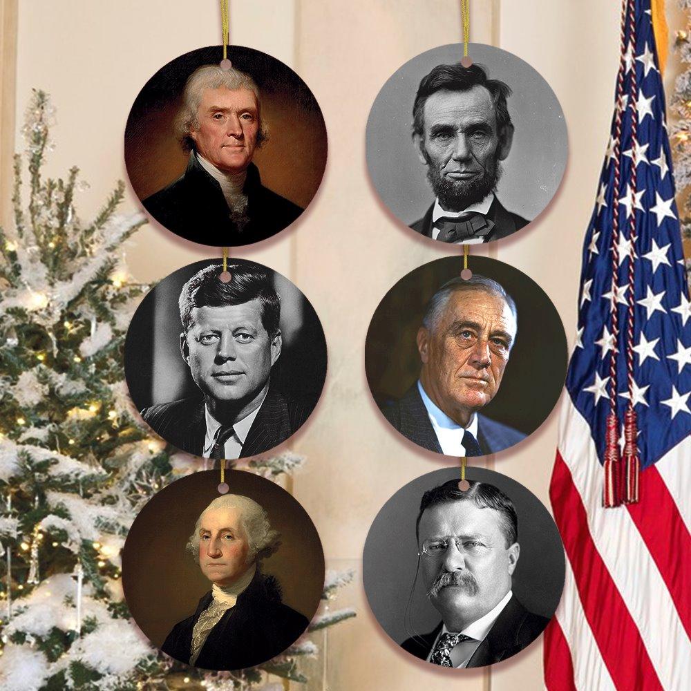 Great United States Presidents Ornament Bundle Ornament Bundle OrnamentallyYou