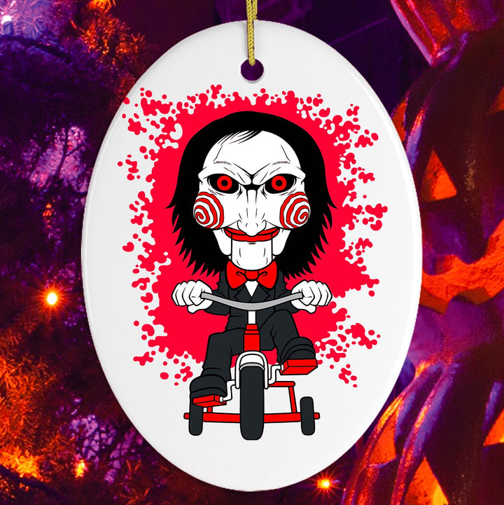 Saw Horror Ornament Ornament OrnamentallyYou