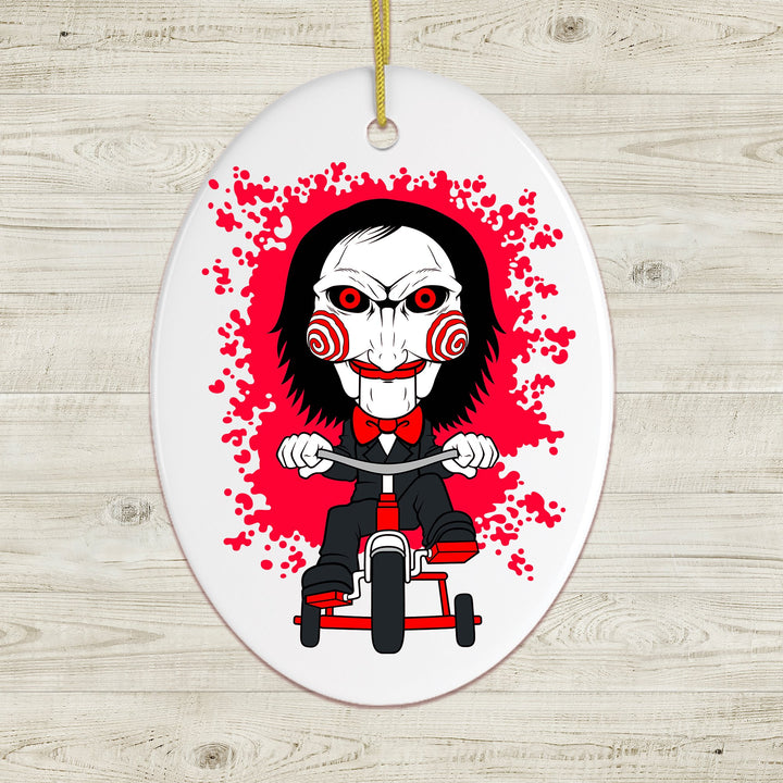 Saw Horror Ornament Ornament OrnamentallyYou