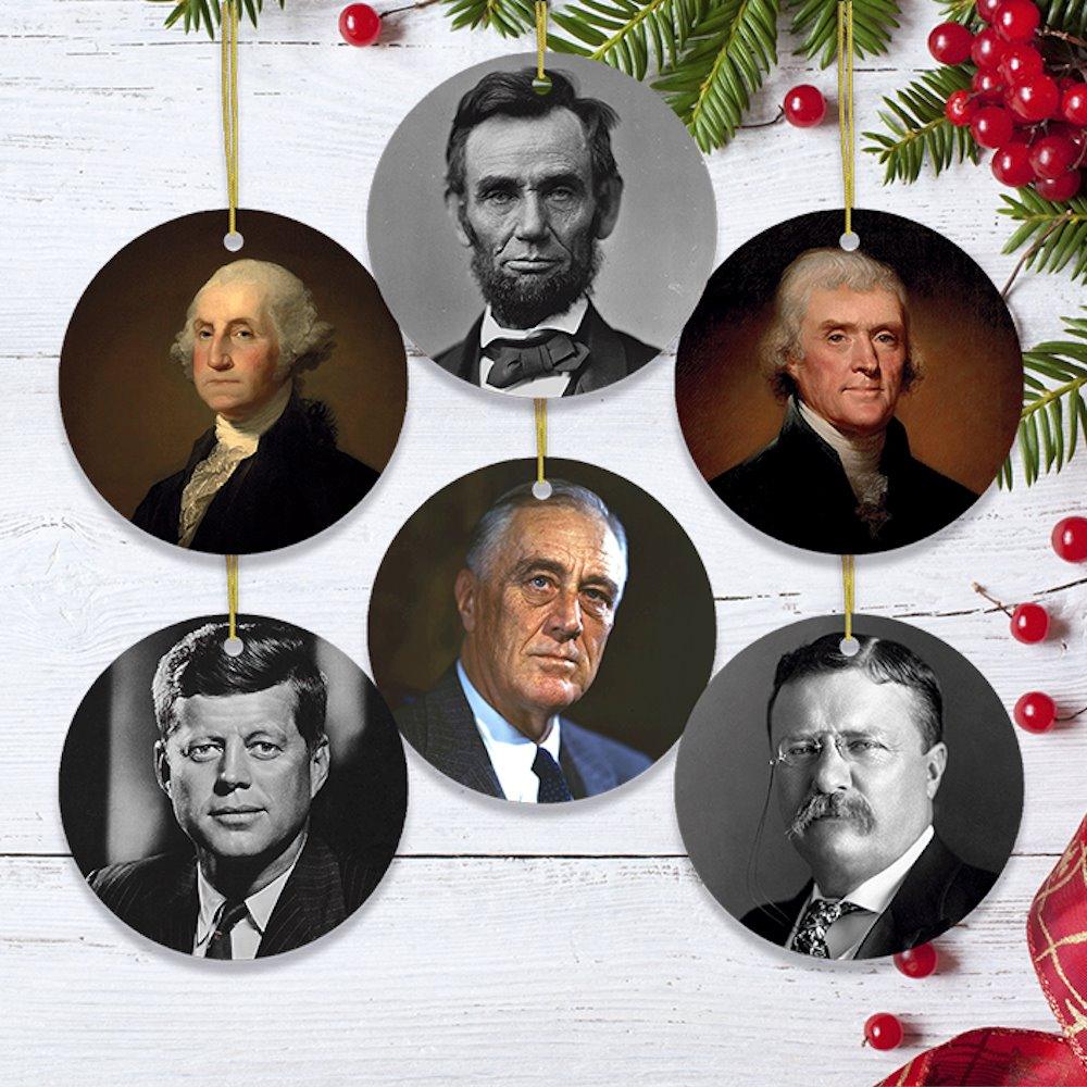 Great United States Presidents Ornament Bundle Ornament Bundle OrnamentallyYou