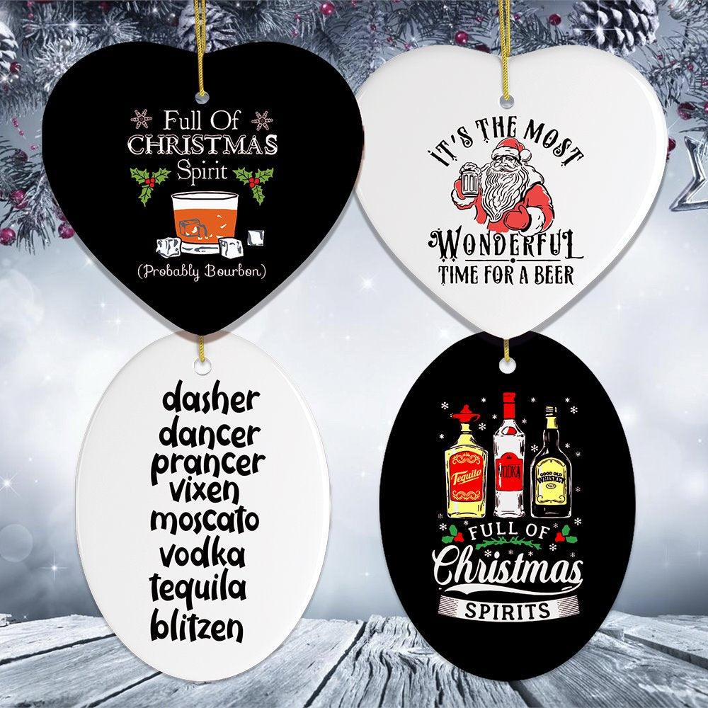 An Alcoholics Christmas Bundle Ornament Bundle OrnamentallyYou