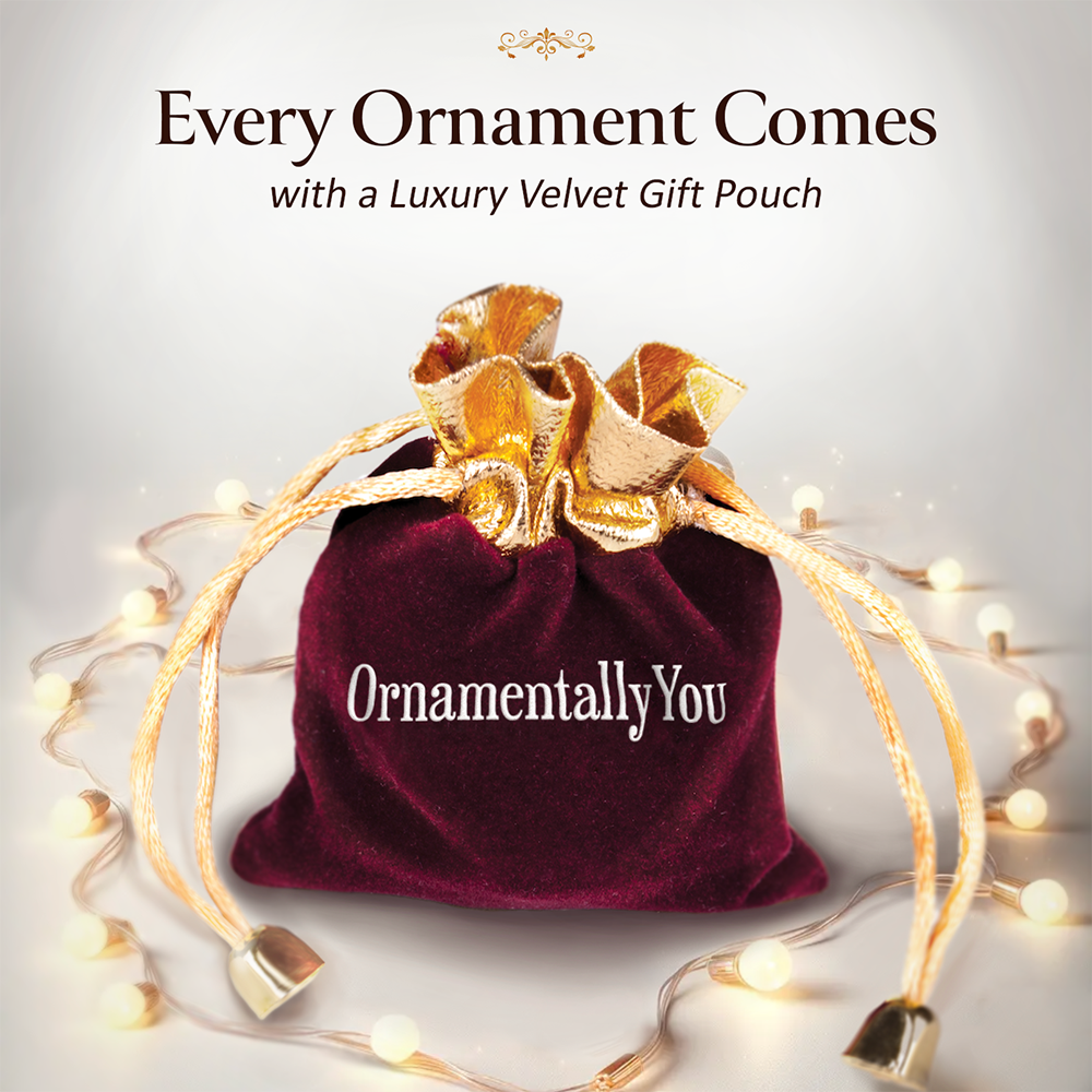 Remembering Loved Ones on Christmas Ornament, Winter Elegance Gift