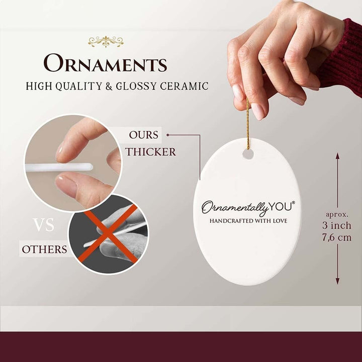 Charming Spearfish South Dakota Ornament, Black Hills Mountain Town Christmas Gift and Wildlife Adventure Souvenir