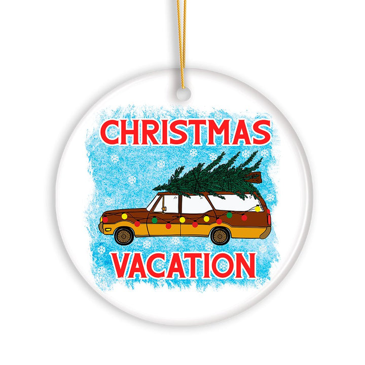 Christmas Vacation Griswold Ceramic Ornament Ceramic Ornament OrnamentallyYou 