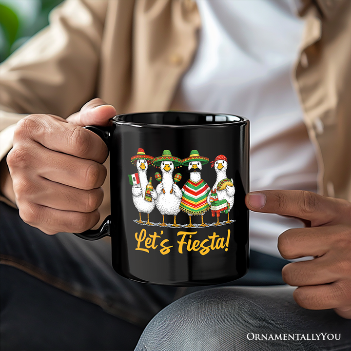 Cinco De Mayo Goose Mexican Mug, Funny Fiesta Souvenir Gift