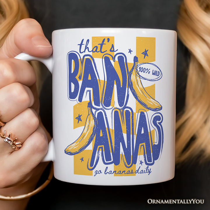 That's Bananas Summer Mug, Funny Tropical Fruit Gift