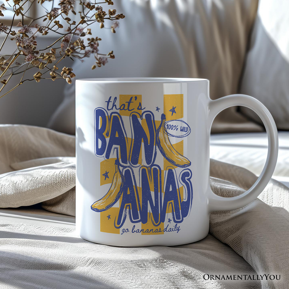 That's Bananas Summer Mug, Funny Tropical Fruit Gift