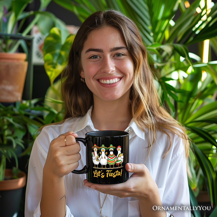 Cinco De Mayo Goose Mexican Mug, Funny Fiesta Souvenir Gift