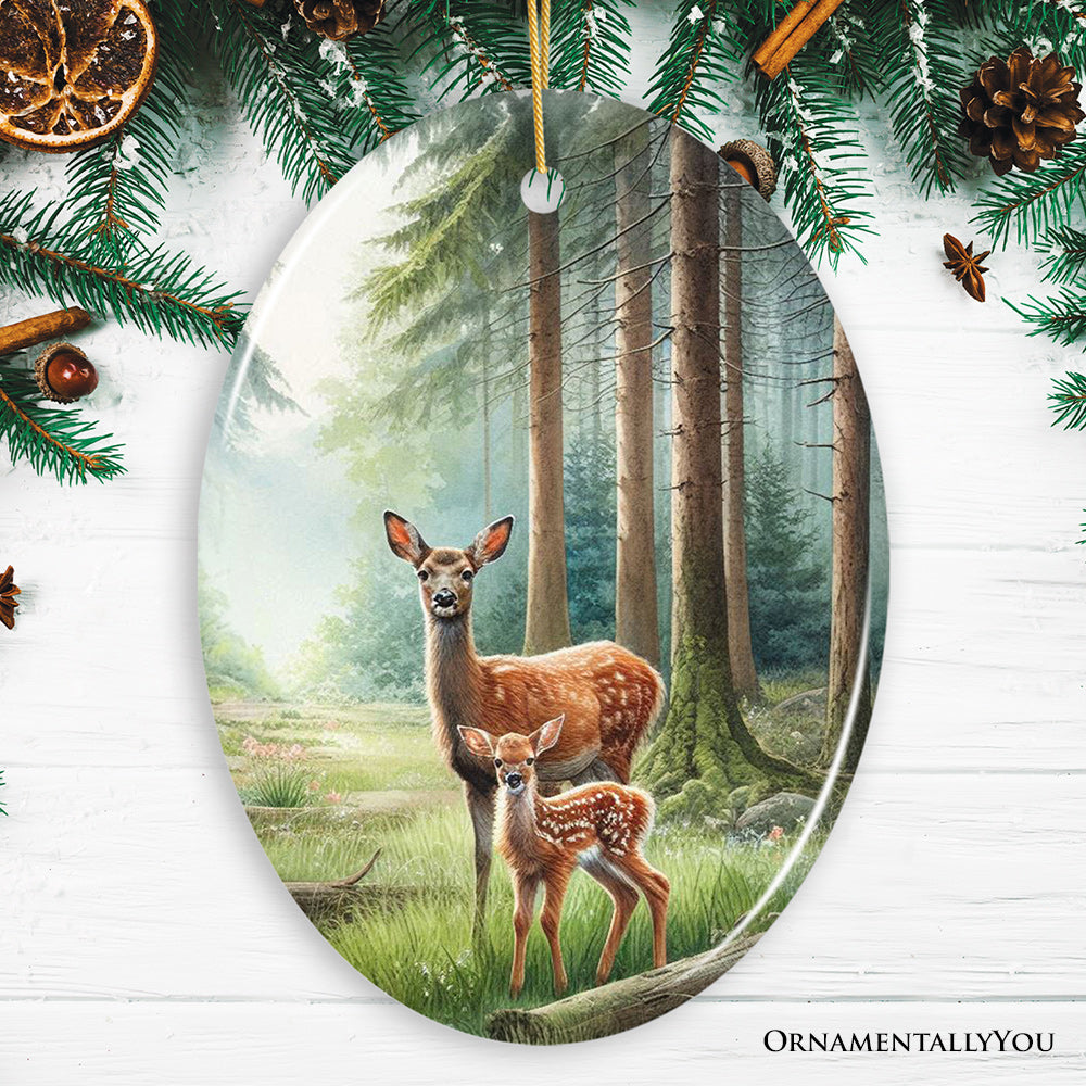 Bambi's Magical Forest Ornament, A Christmas Tribute to Woodland Friends