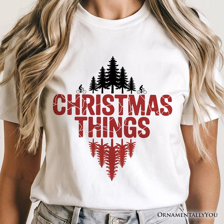 Christmas Things Retro Pop Classic T-Shirt, Holiday Tee Gift T-Shirts OrnamentallyYou 