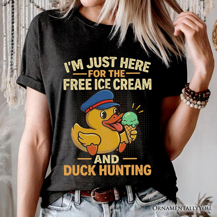 Funny Resin Duck Cruise T-Shirt, Ice Cream And Duck Hunter Vacation Tee T-Shirts OrnamentallyYou 