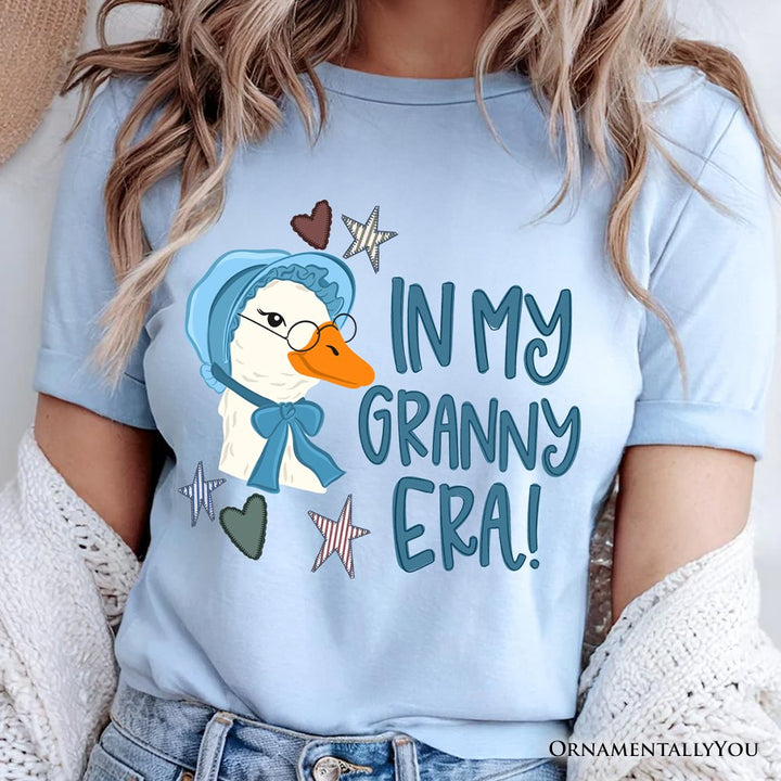 In My Granny Era Goose T-Shirt, Funny Grandma Doodle Tee T-Shirts OrnamentallyYou 