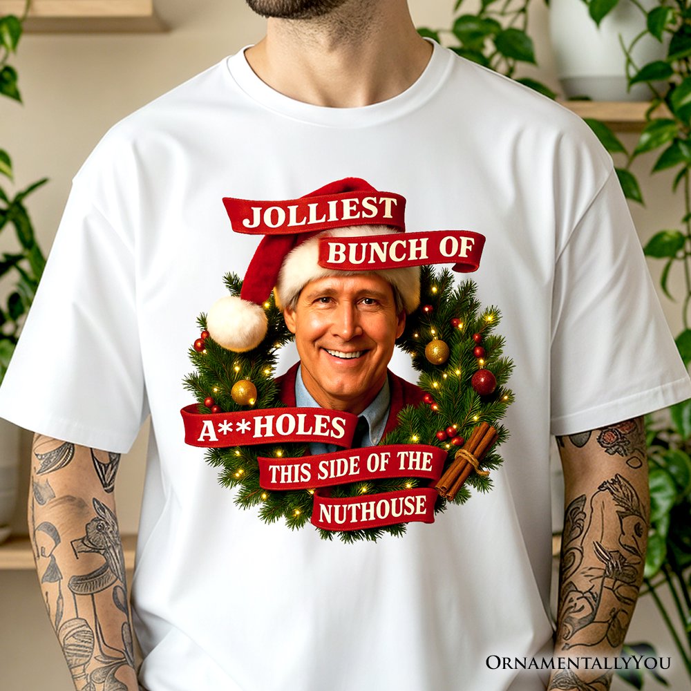 Jolliest Bunch of Assholes T-Shirt, Griswold’s Family Christmas Vacation Tee T-Shirts OrnamentallyYou 