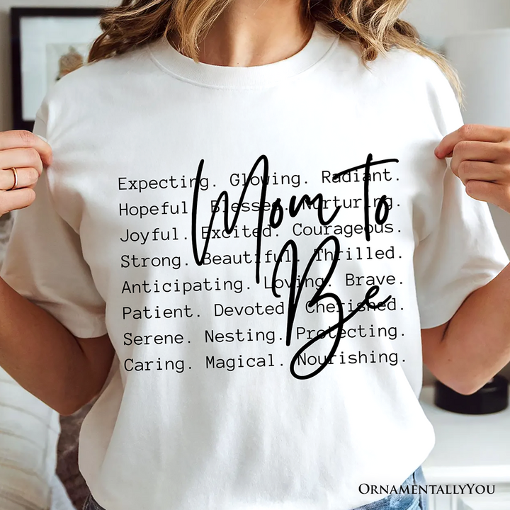 Mom To Be Pregnancy Announcement T-Shirt, Definition Future Mama Pregnant Tee