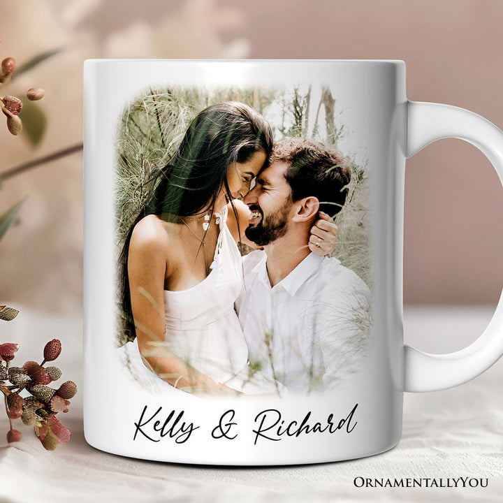 Personalized Photo Mug With Text, Custom Family Gift Personalized Ceramic Mug OrnamentallyYou 12oz Mug Customized 