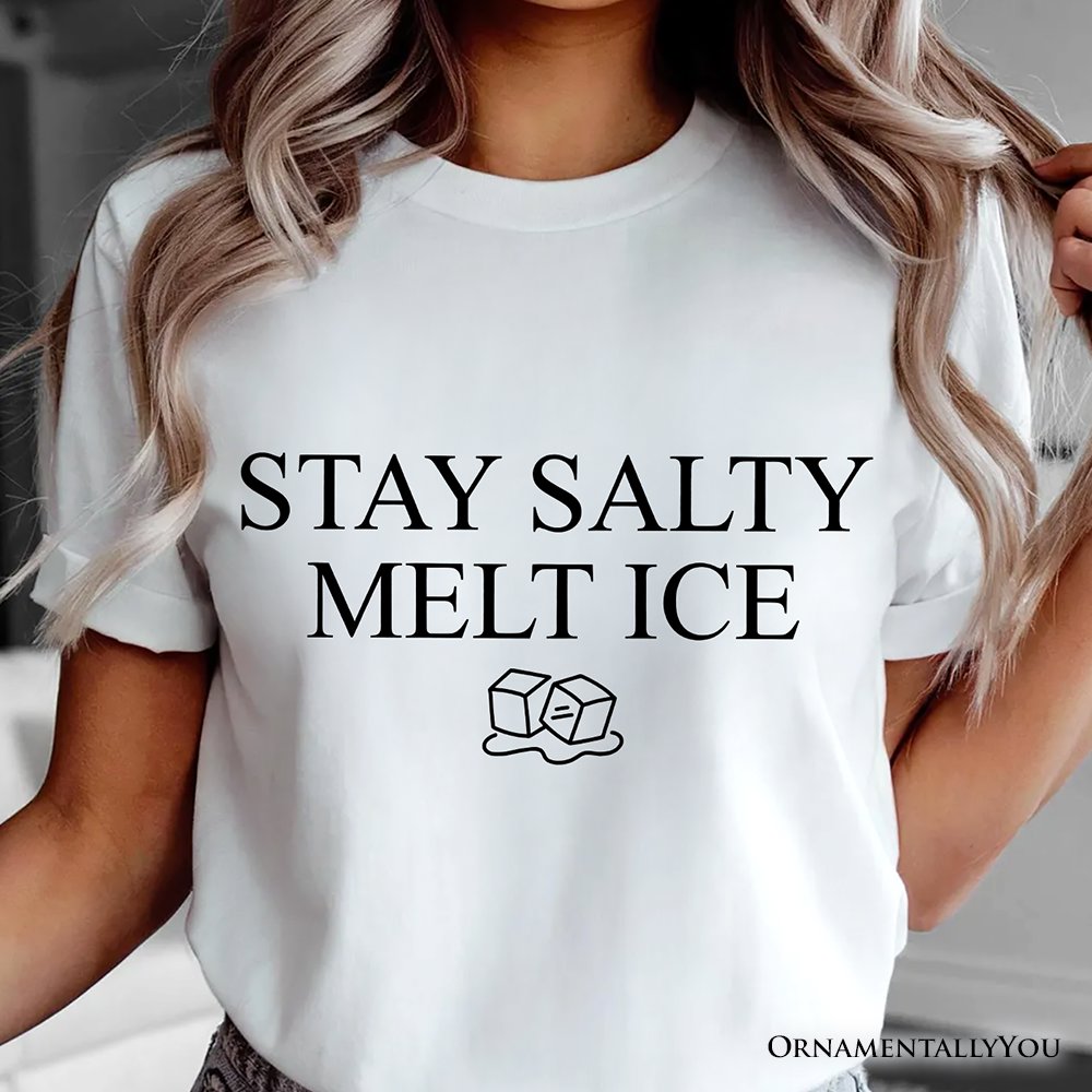 Stay Salty Melt Ice T-Shirt T-Shirts OrnamentallyYou 