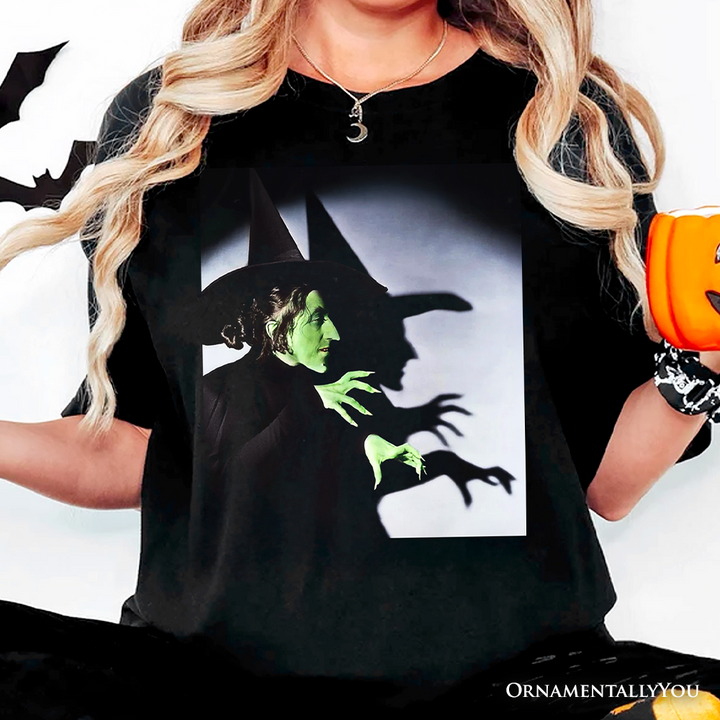 Vintage Wicked Witch of the West Graphic T-Shirt, Wizard of Oz Halloween Tee