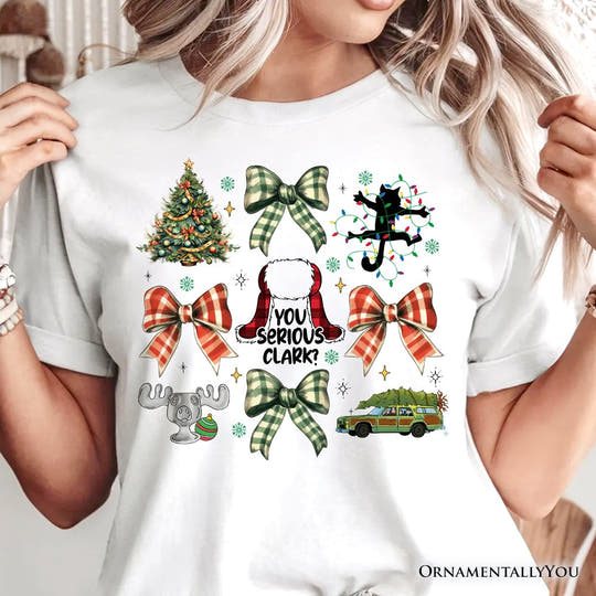 You Serious Clark T-Shirt, Retro Griswold’s Family Christmas Vacation Tee T-Shirts OrnamentallyYou 