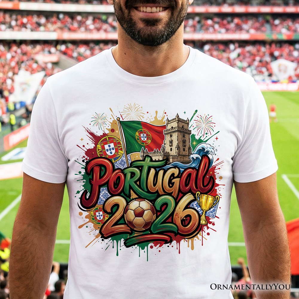 Portugal 2026 Soccer Cup Global Championship T-Shirt, Fans Football Tee T-Shirts OrnamentallyYou 