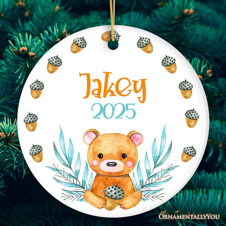 Baby Bear Personalized Ornament