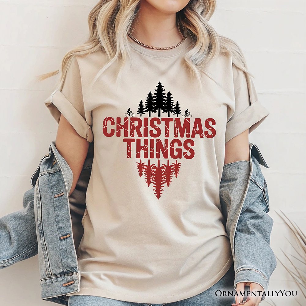Christmas Things Retro Pop Classic T-Shirt, Holiday Tee Gift T-Shirts OrnamentallyYou 