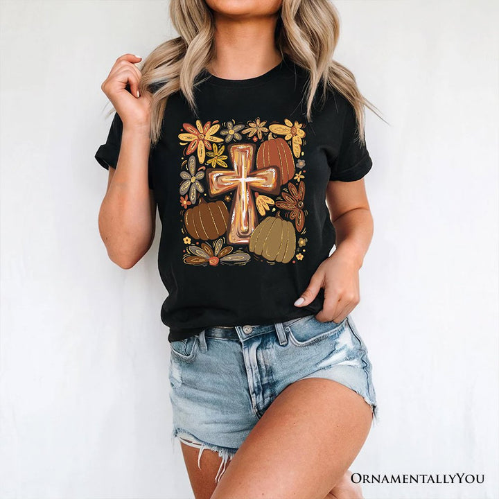 Fall Blessings T-Shirt, Autumn Christian Faith Tee T-Shirts OrnamentallyYou 