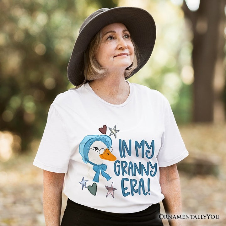 In My Granny Era Goose T-Shirt, Funny Grandma Doodle Tee T-Shirts OrnamentallyYou 