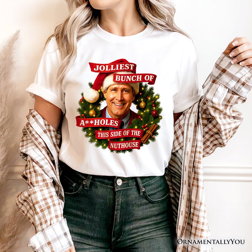 Jolliest Bunch of Assholes T-Shirt, Griswold’s Family Christmas Vacation Tee T-Shirts OrnamentallyYou 