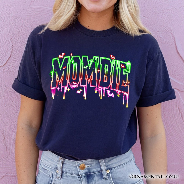 Mombie Halloween T-Shirt, Funny Tee for Spooky Moms T-Shirts OrnamentallyYou 