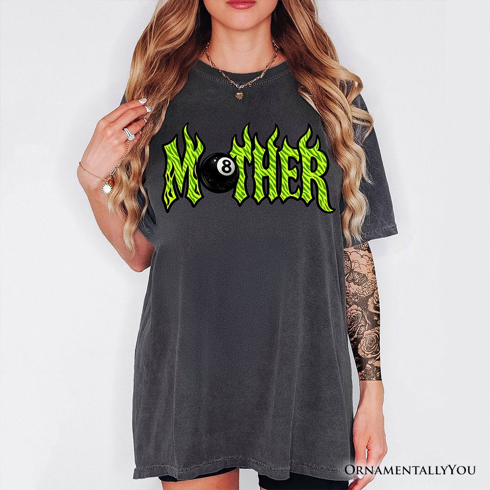 Mother 8 Ball Retro T-Shirt, Trendy Cool Mama Tee T-Shirts OrnamentallyYou 