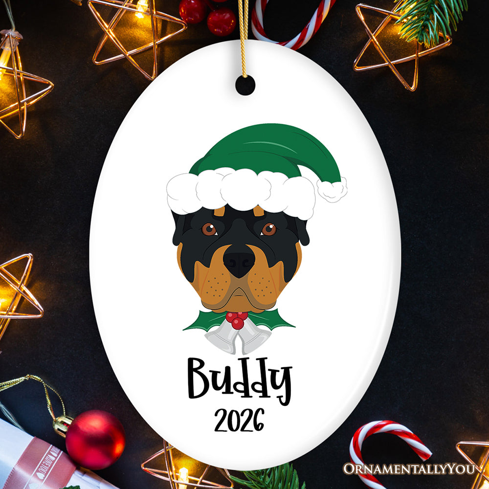 Personalized Dog Christmas Ornament