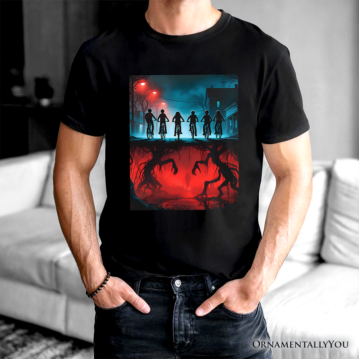 Upside Down Hell Under Earth Vintage T-Shirt, Pop Culture Classic