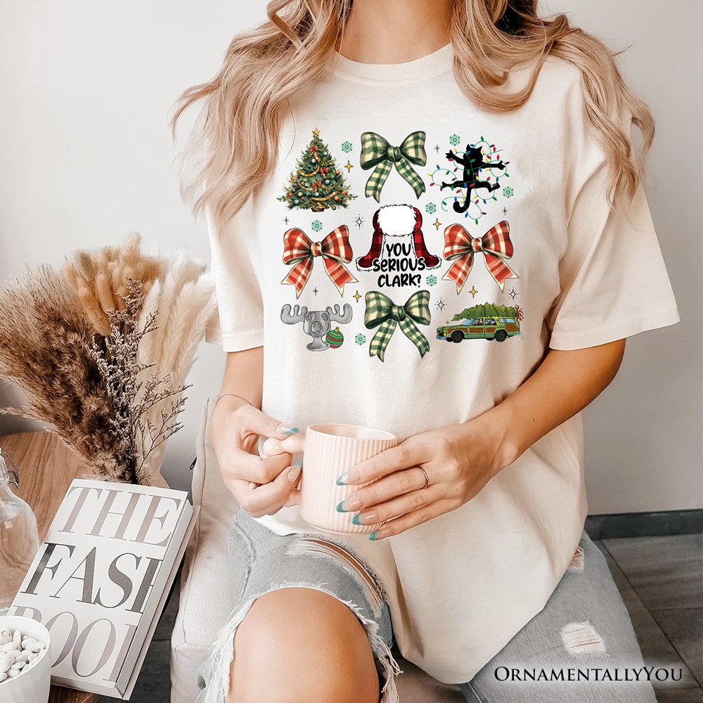 You Serious Clark T-Shirt, Retro Griswold’s Family Christmas Vacation Tee T-Shirts OrnamentallyYou 
