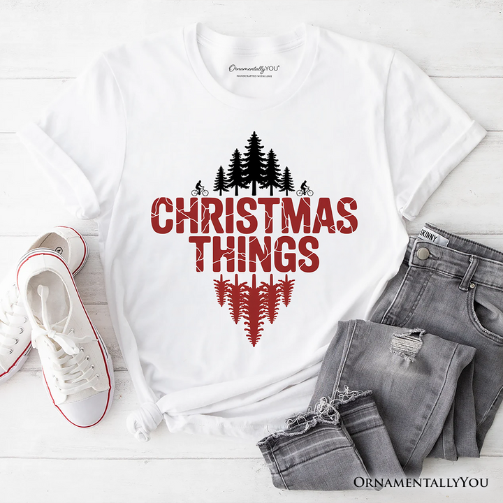 Christmas Things Retro Pop Classic T-Shirt, Holiday Tee Gift