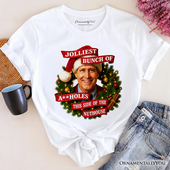 Jolliest Bunch of Assholes T-Shirt, Griswold’s Family Christmas Vacation Tee